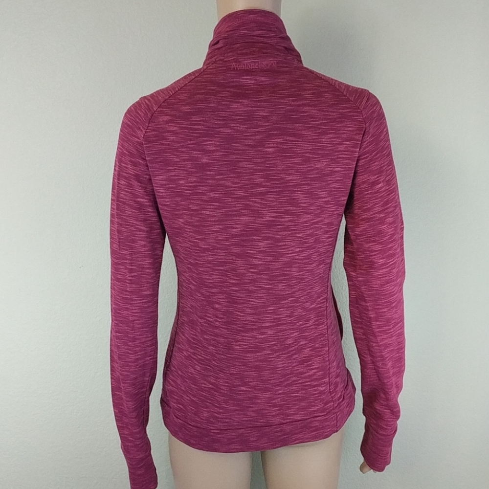 [Avalanche] Raspberry Pink Button Up Pullover - image 4
